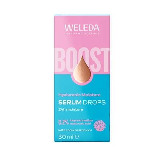 WELEDA HYALURONIC BOOST SERUM DROPS 30ML